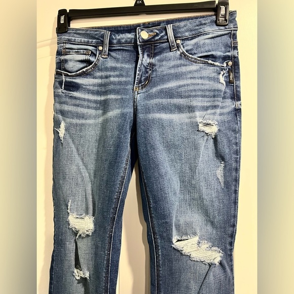 Women’s silver jeans‎ distressed 29/29 - Picture 2 of 8